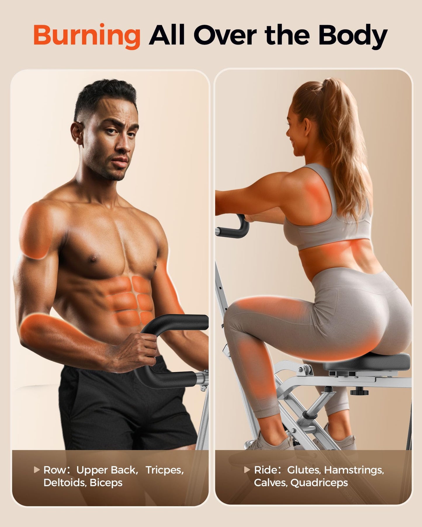 Squat Machine for Home, Core Exercise Machine,