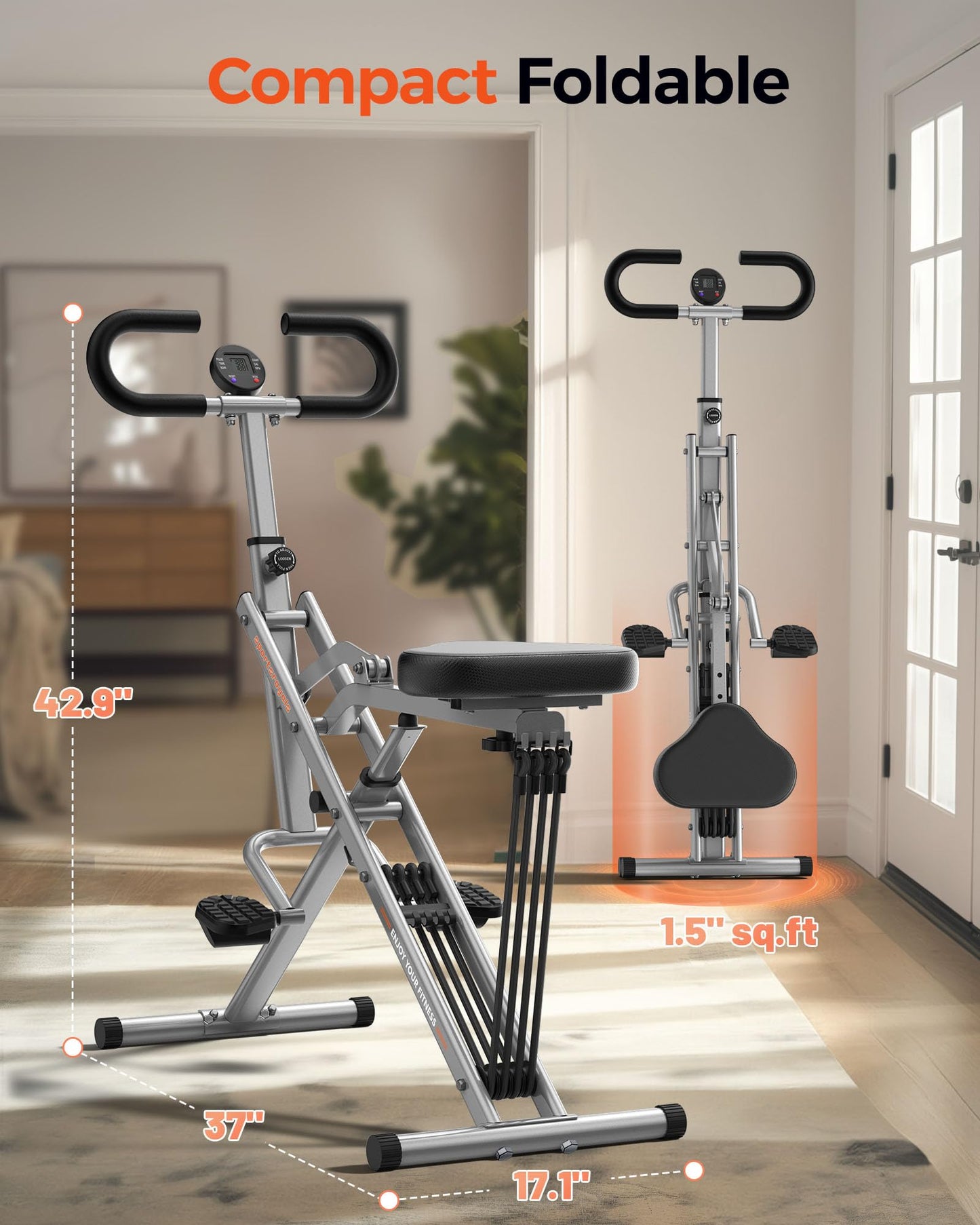 Squat Machine for Home, Core Exercise Machine,