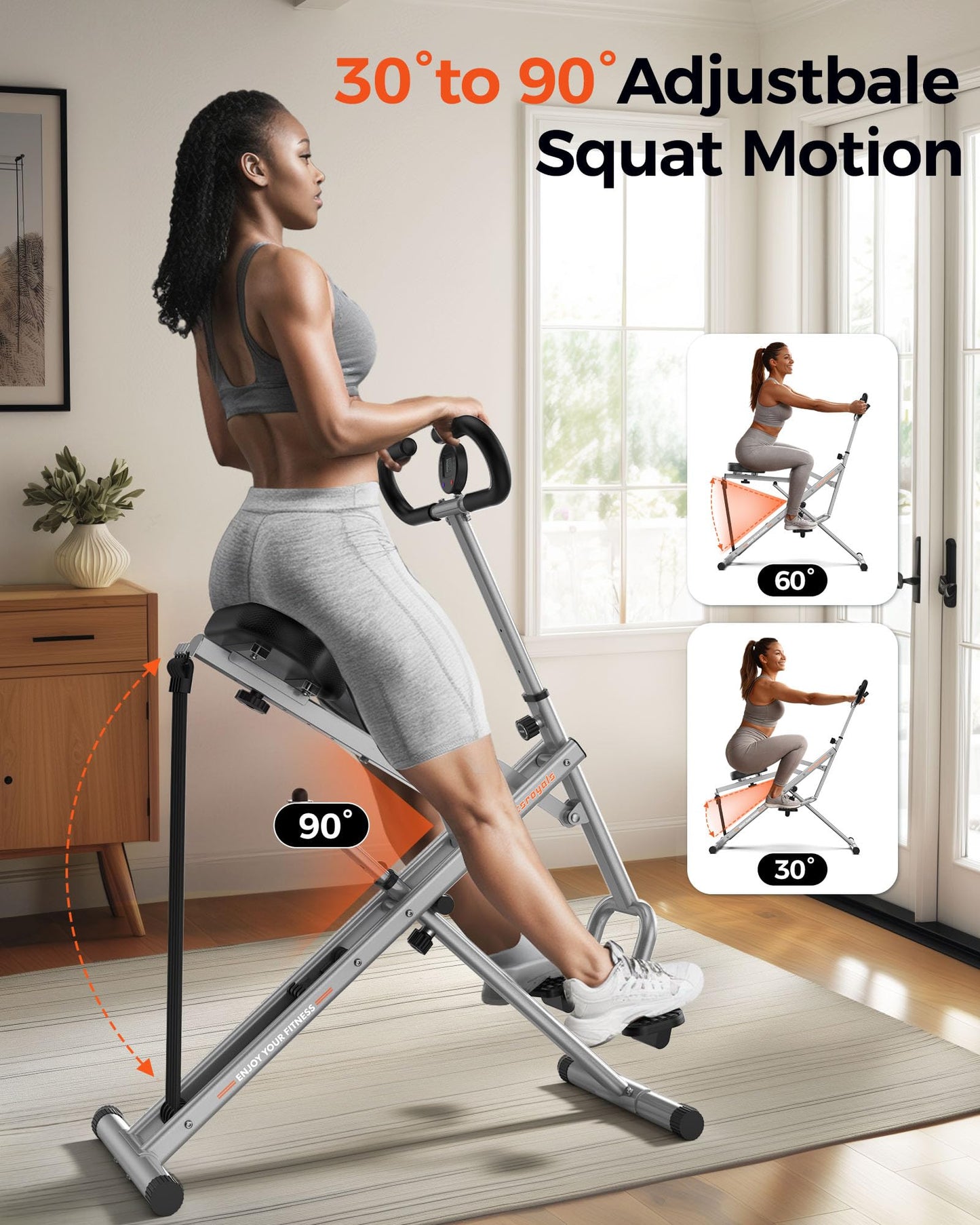 Squat Machine for Home, Core Exercise Machine,