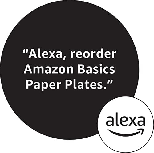 Amazon Basics Everyday Paper Plates, 8 5/8 Inch, Disposable, 300 Count