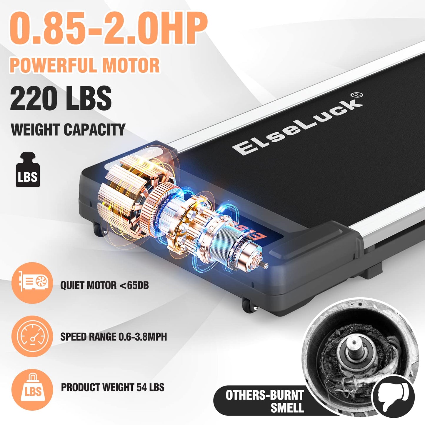 Walking Pad, Under Desk Treadmill for Home Office, 2 in 1 Portable Walking Treadmill with Remote Control, Walking Jogging Machine in LED Display