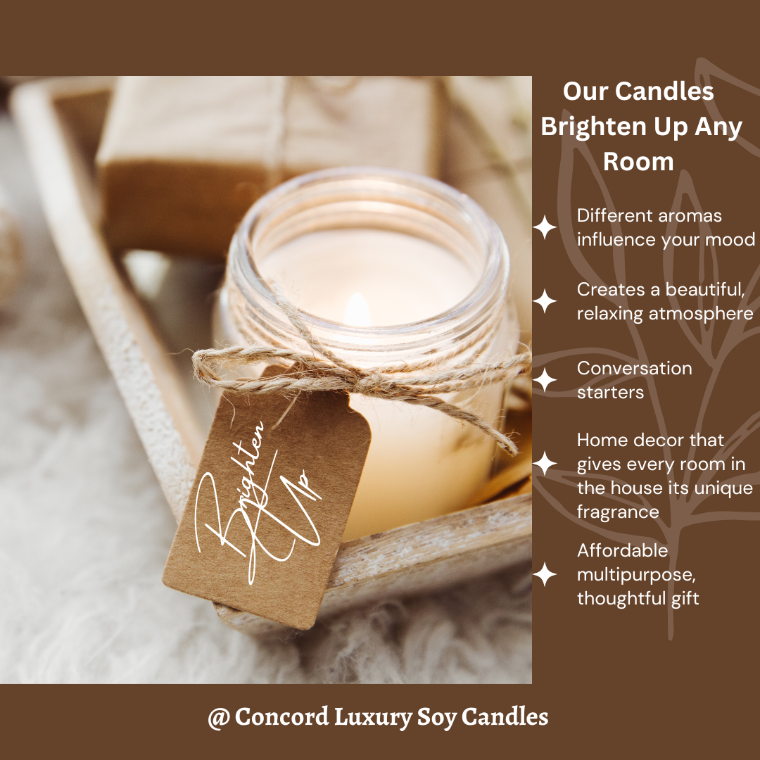 Concord Luxury Soy Candles Vanilla Lavender 9oz