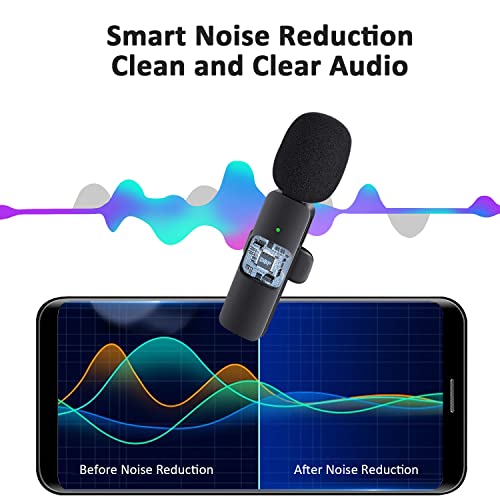 Professional Wireless Microphone for iPhone and Android