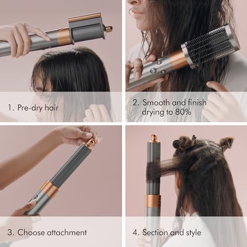 Dyson Airwrap™ Multi-Styler Complete Long, Nickel/Copper