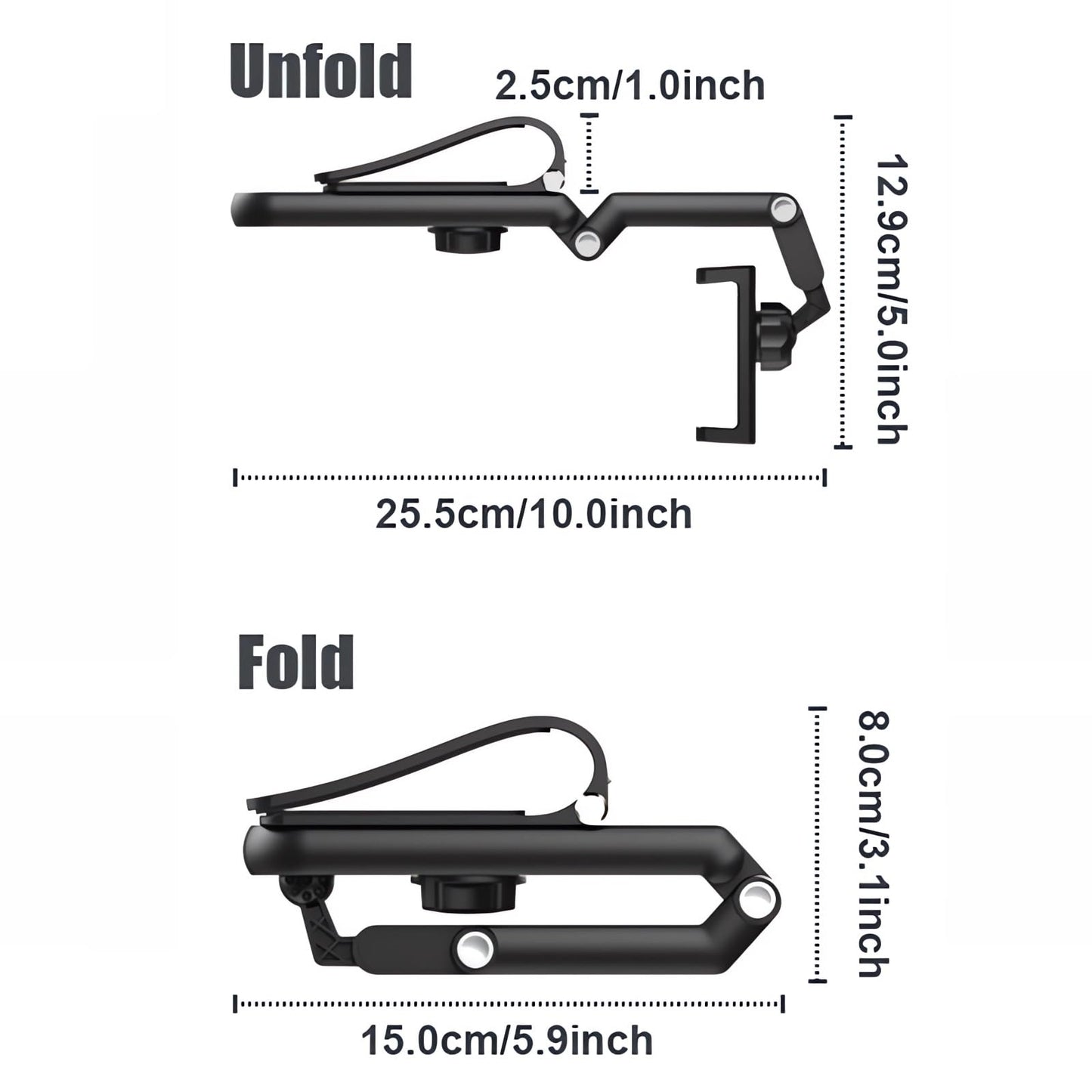 Car Phone Holder Universal 360 Rotating Cell Phone Holder Mobile Mount