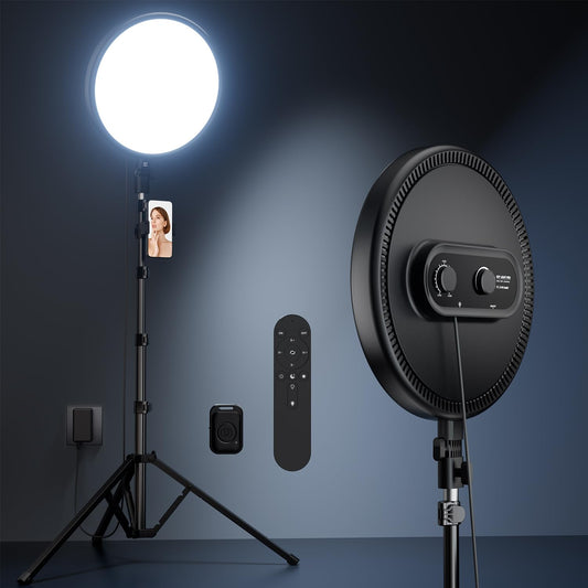 Ring Light 72 inch Tripod Stand with Remote
