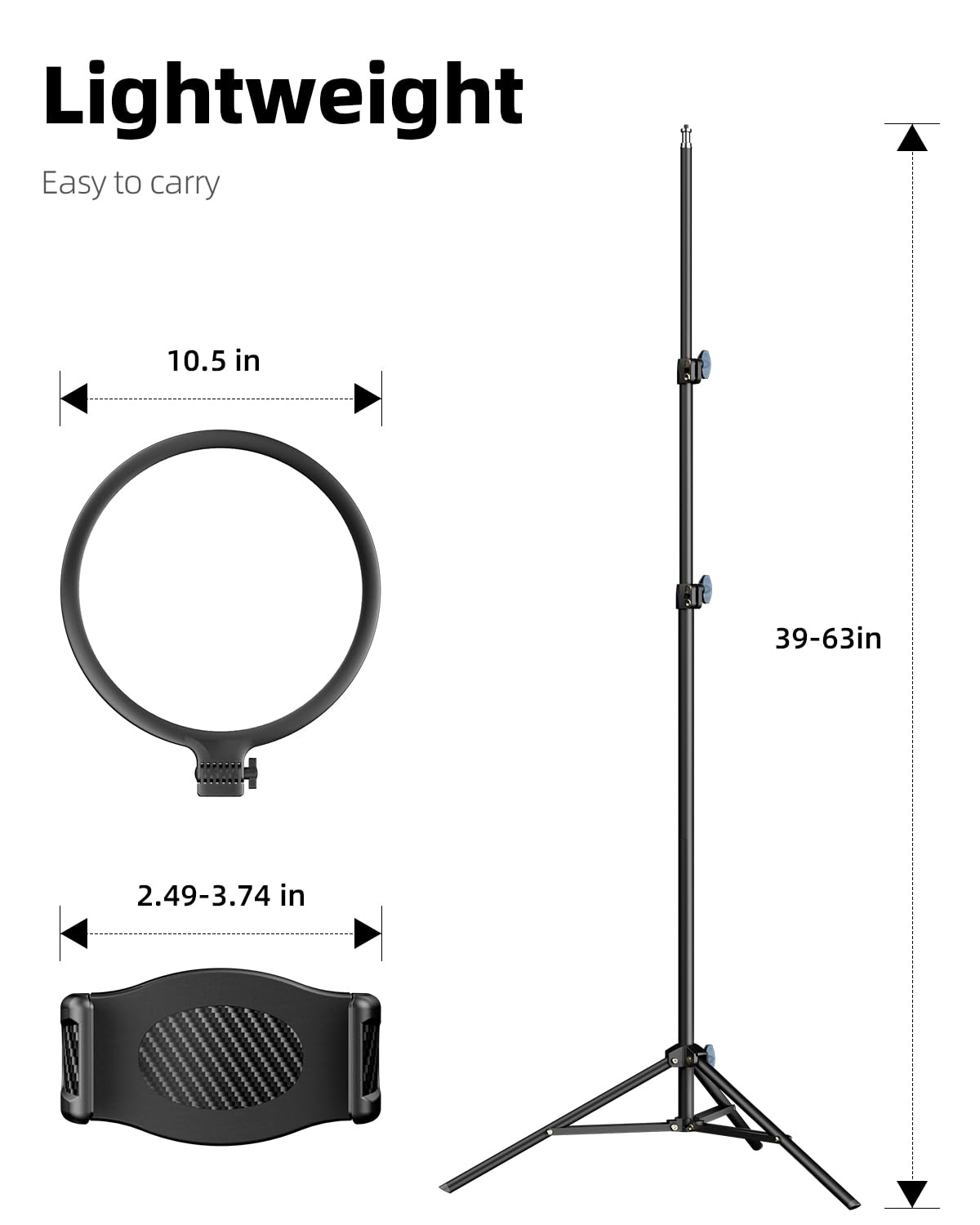 Ring Light 10.5 inch with Remote