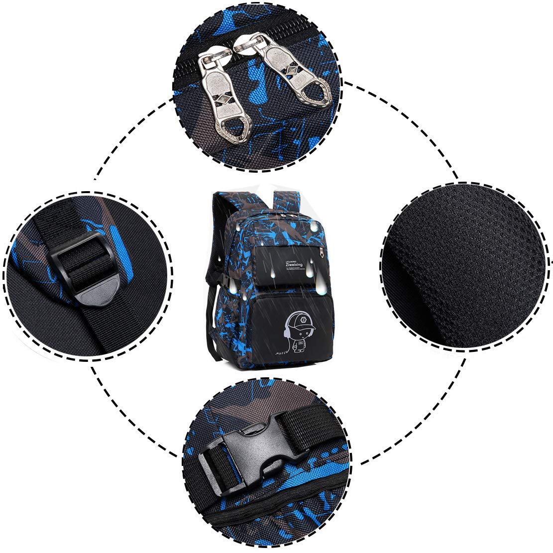 Backpack Travel Waterproof