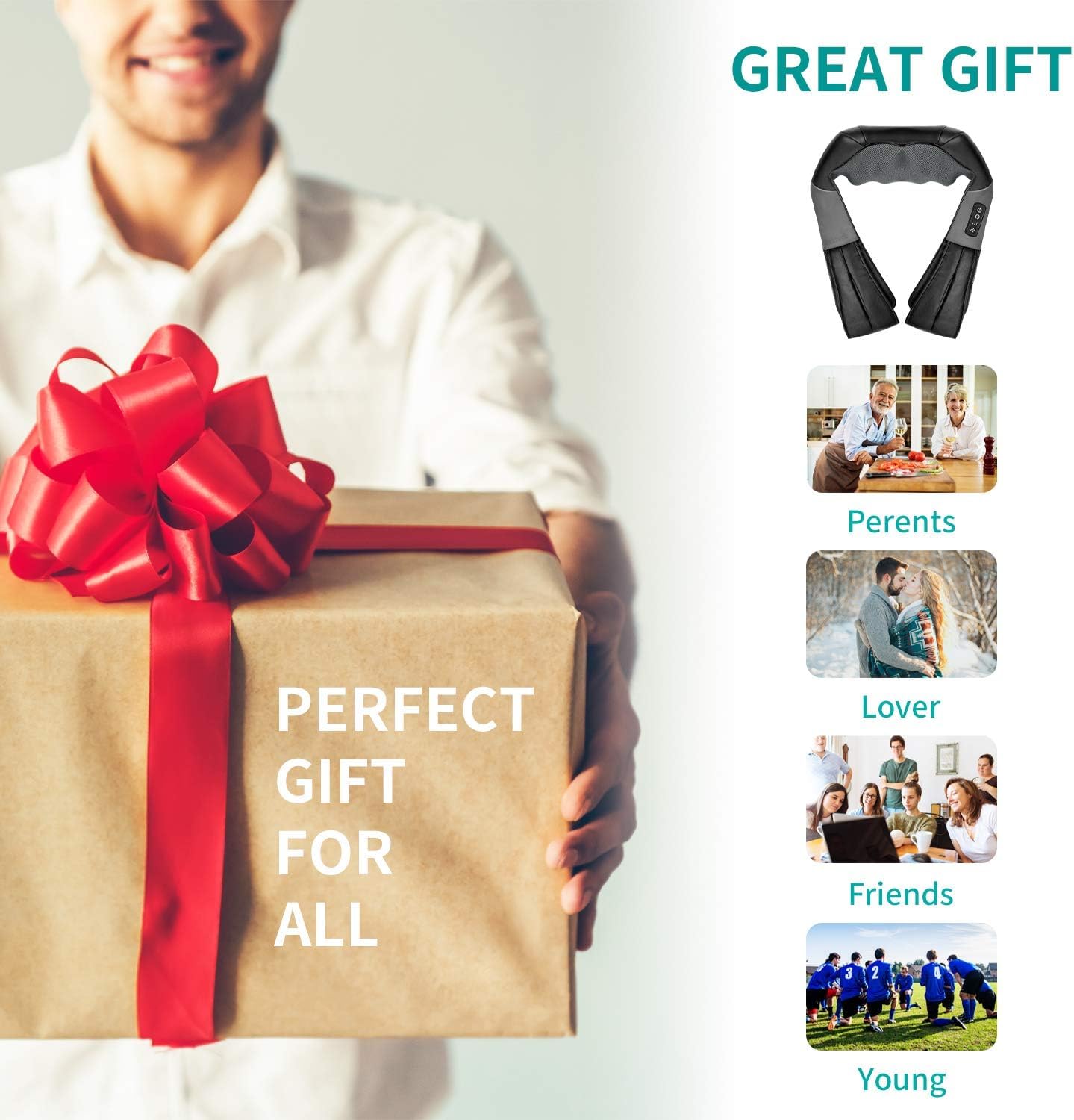 Neck Massager for Pain Relief Deep Tissue