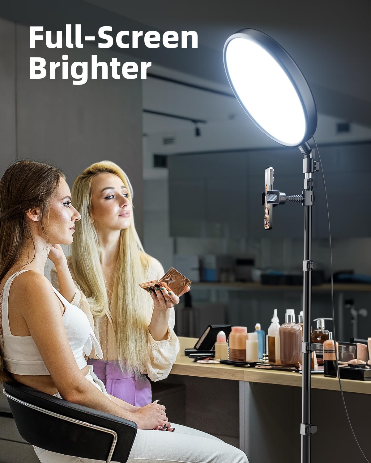 Ring Light 72 inch Tripod Stand with Remote