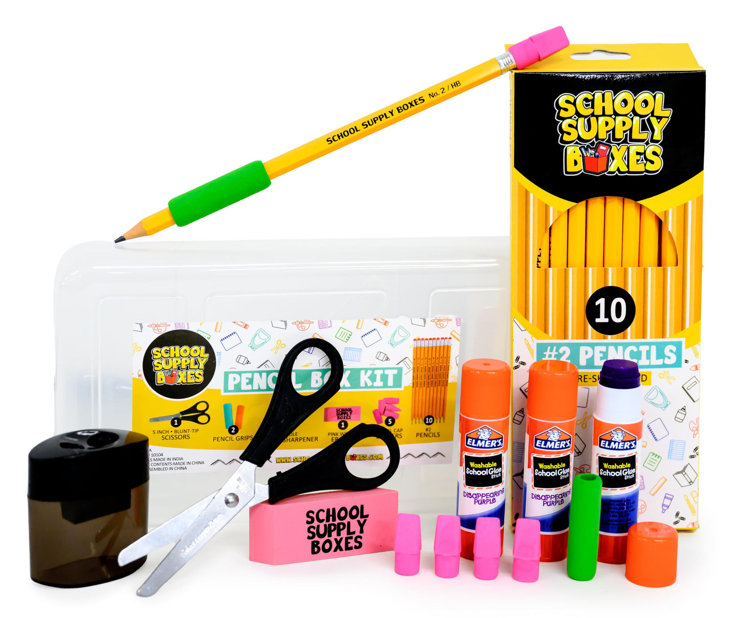 Back to School Supply Box Back to School Essentials - 32 Pieces