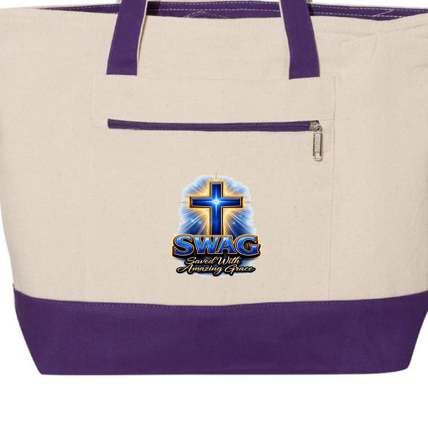 Natural/ Purple - FRONT