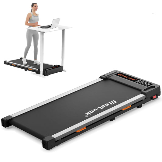 Walking Pad, Under Desk Treadmill for Home Office, 2 in 1 Portable Walking Treadmill with Remote Control, Walking Jogging Machine in LED Display